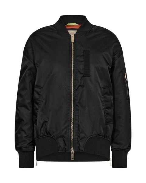 MOS MOSH BOMBER JAKKE, MMRUBY BOMBER JACKET, BLACK